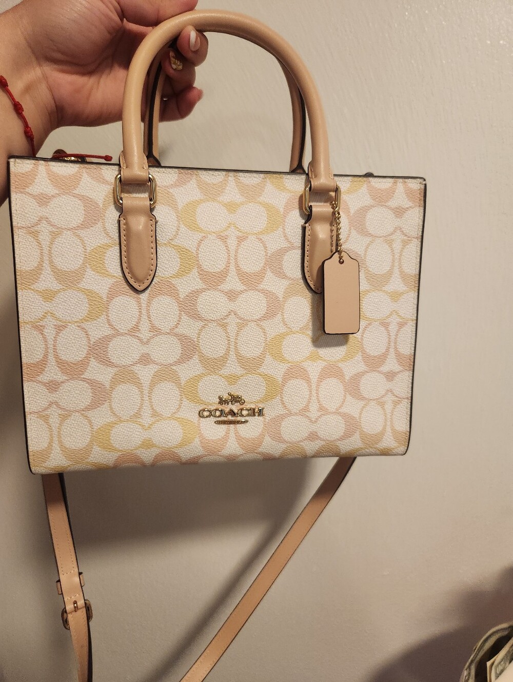 Coach Outlet Maggie Small Tote Bag In Signature Canvas